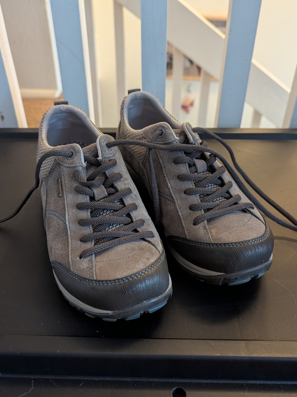 Dansko Gray Suede Lace-Up Sneakers